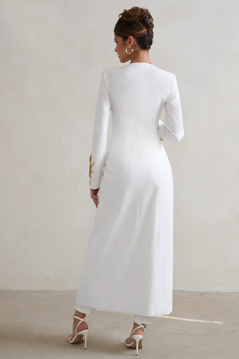 Floor top length jackets