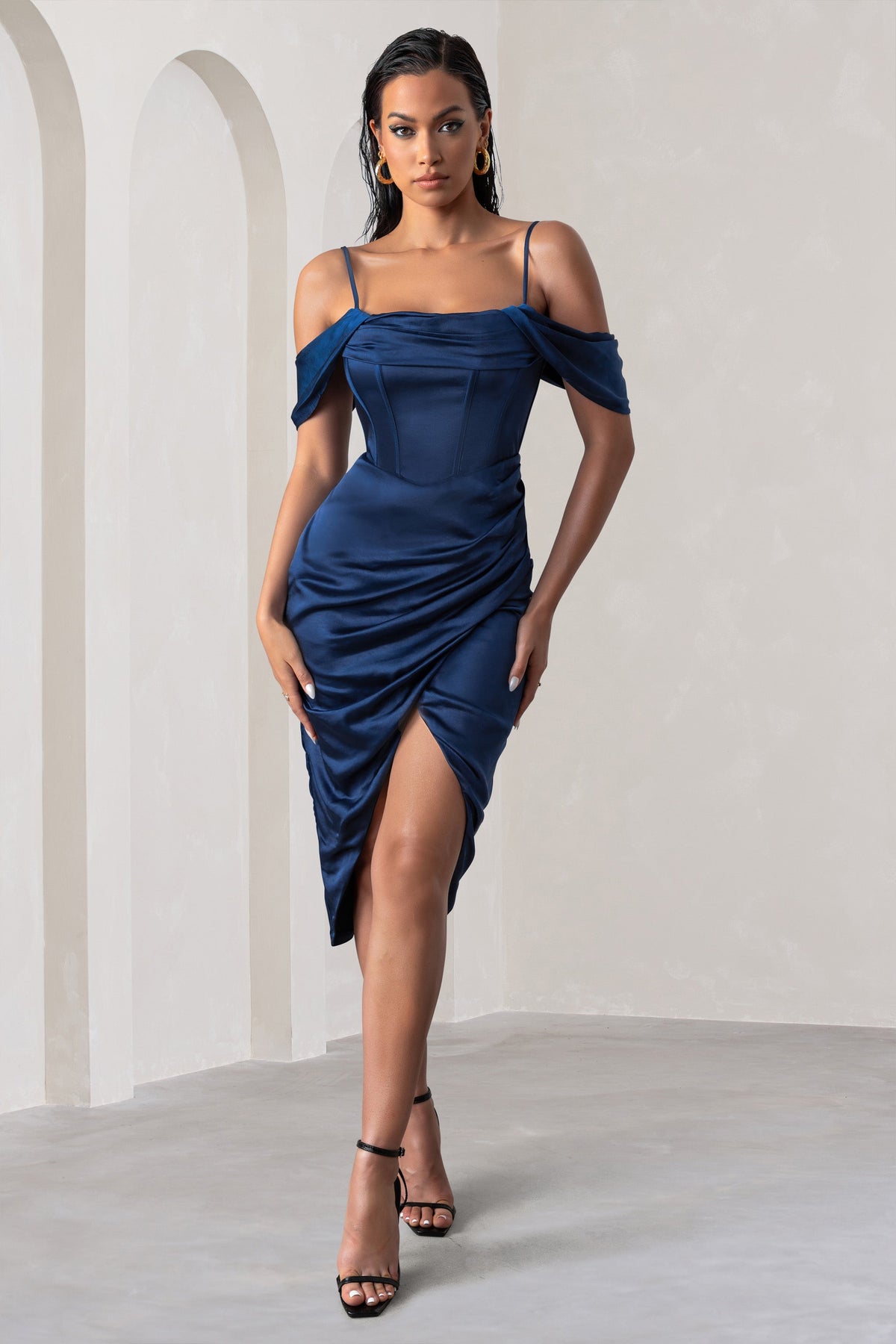 Bardot cobalt blue discount dress