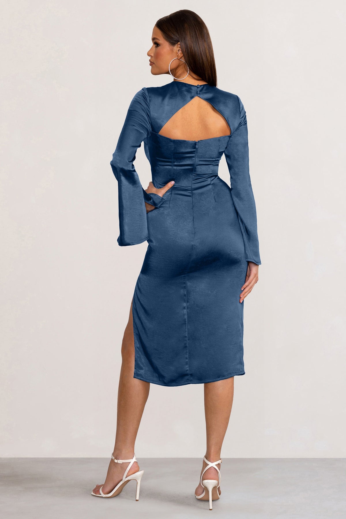Laura navy blue dress online