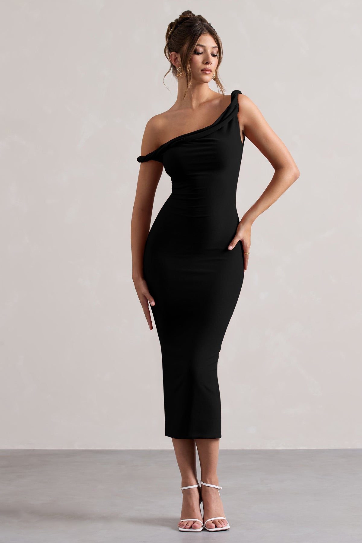Club l asymmetric dress on sale