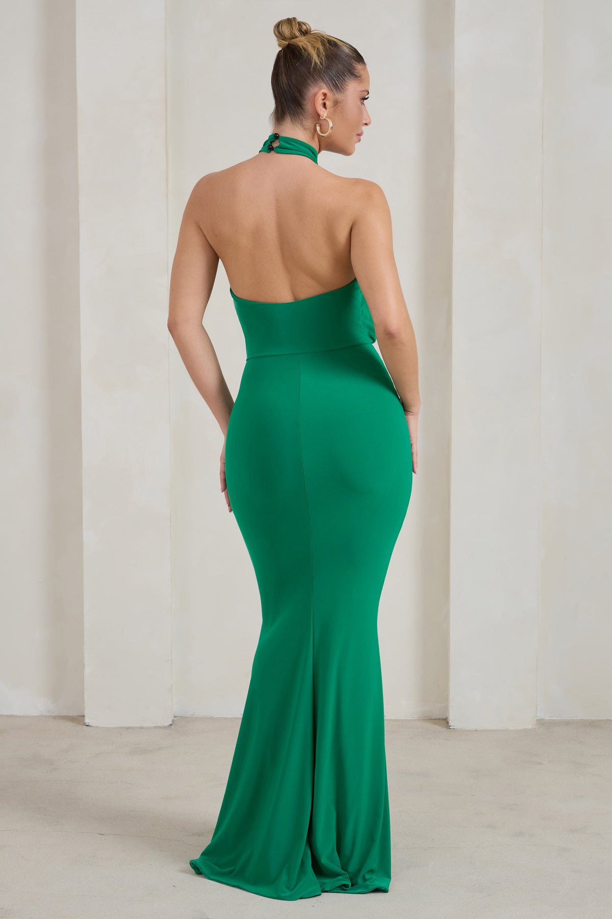 WB_CC_HR_CL126728-ForeverDreamingGreenHalterneckRuchedSplitMaxiDress4