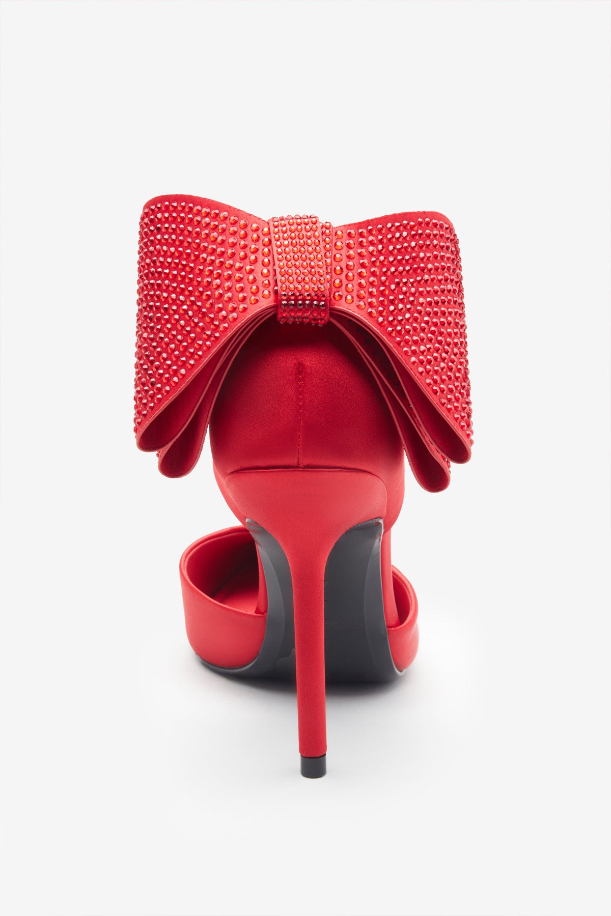 Red diamante shoes hotsell