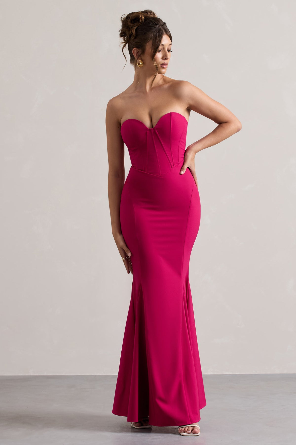 WB_CL129984073-IdyllicHotPinkStraplessCorsetStyleFishtailMaxiDress3