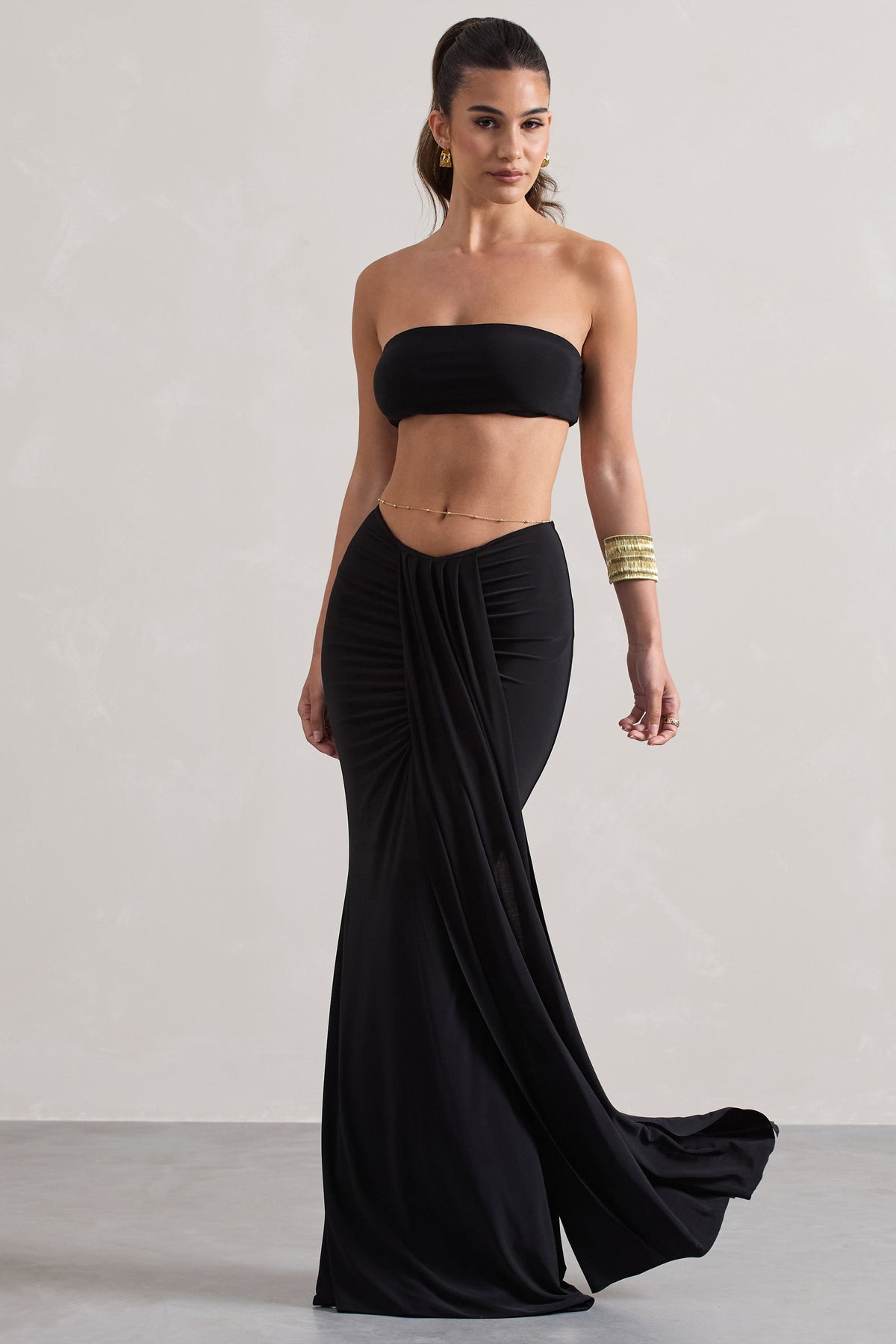 WB_CL134734002-VadaBlackBandeauCropTop_CL134735002-VitalityBlackRuchedDrapeMaxiSkirt5