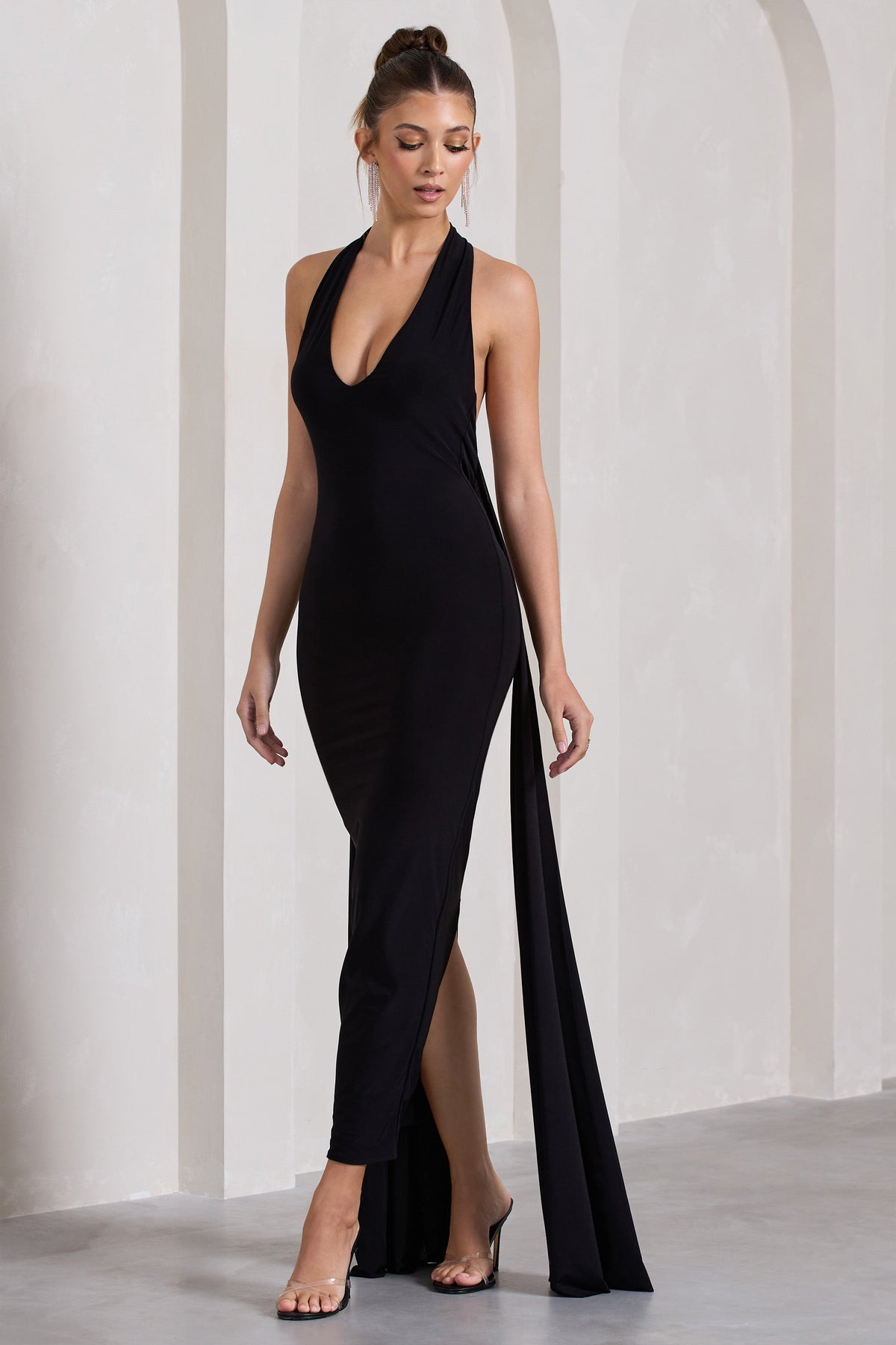 Open back deals maxi dress