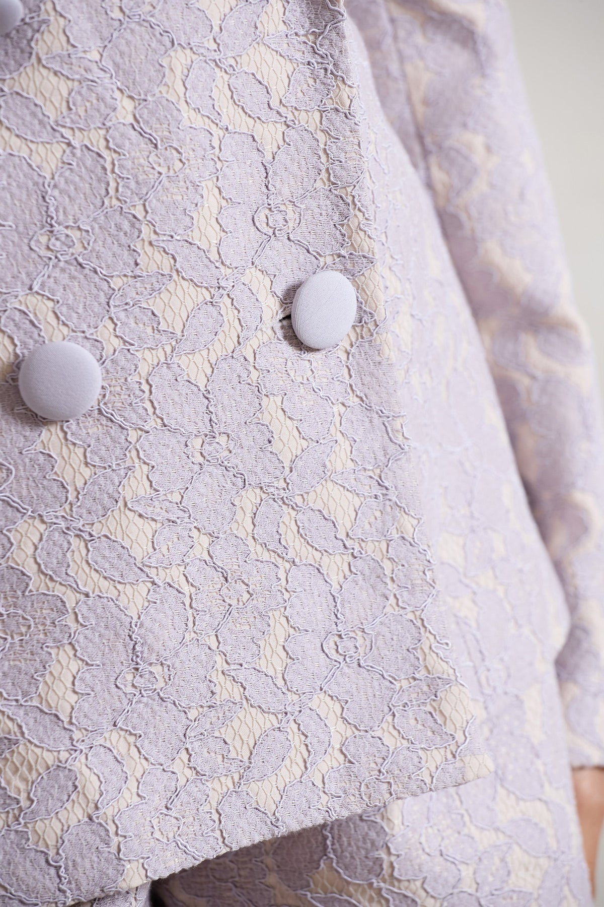 Kennedy Mauve Lace Tailored Blazer Club L London IRE