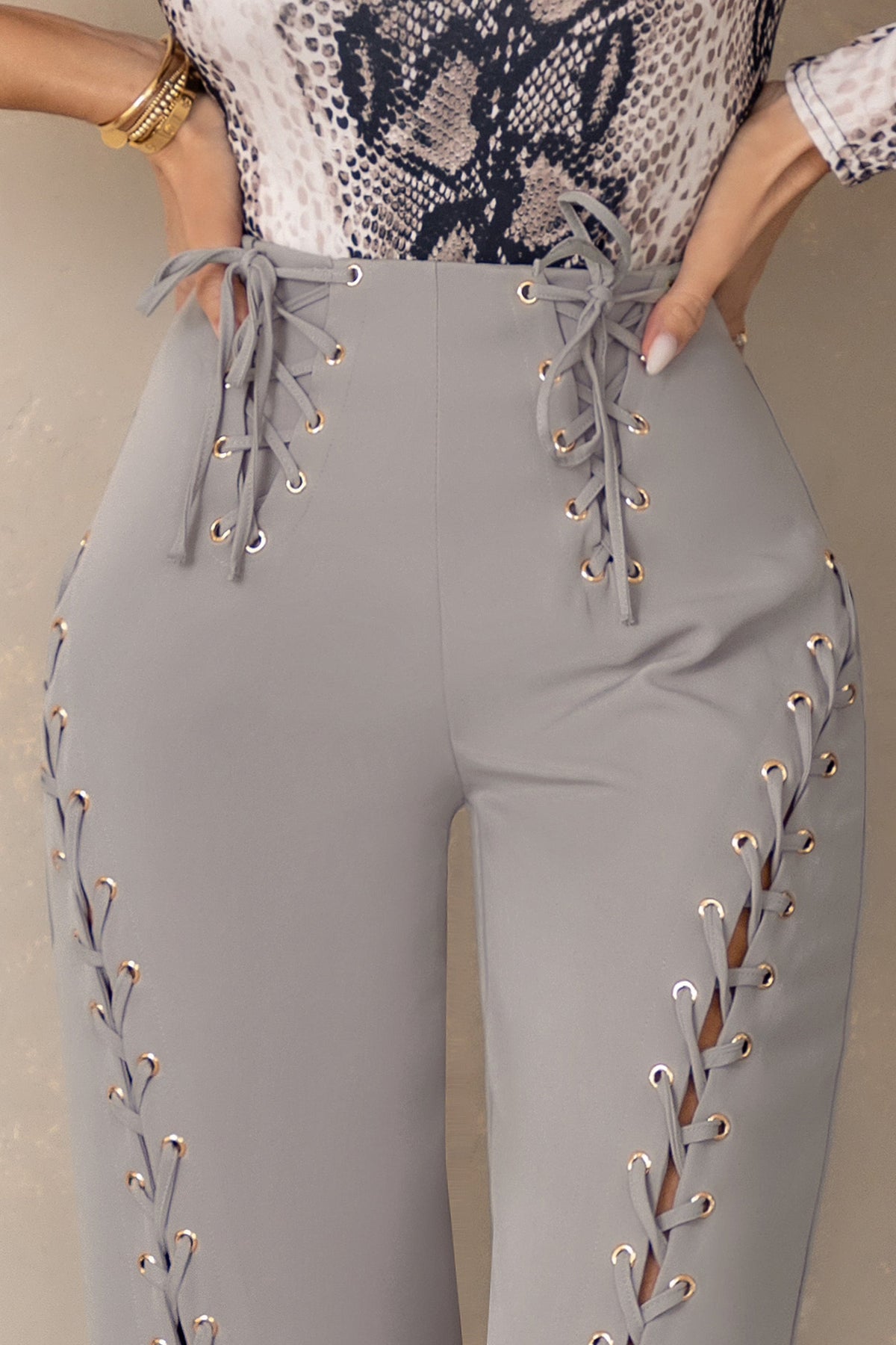 Buy Lace up Trousers Online In India  Etsy India